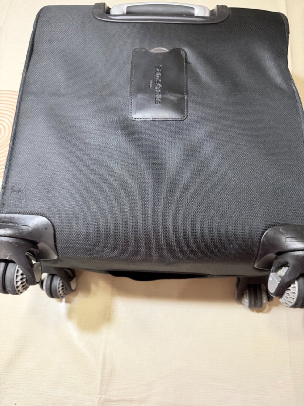 Samsonite Black Rolling Travel Garment Bag with Front Pocket - Picture 9 of 12